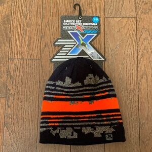 NWT ZeroXposur reversible orange beanie